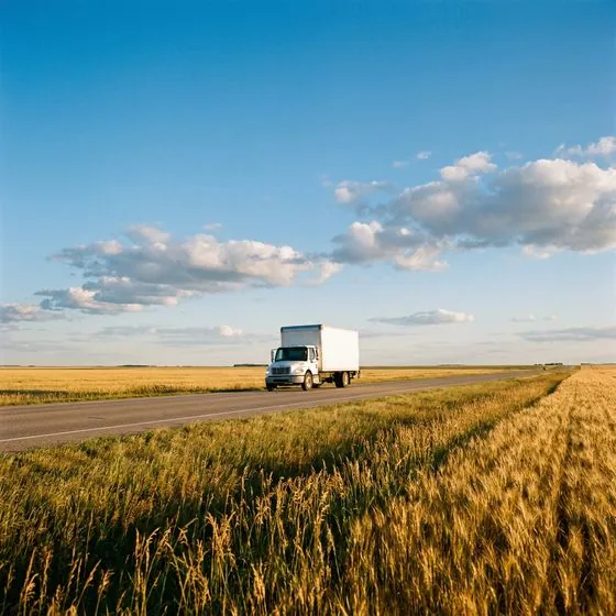 Right Way Logistics delivering a long-distance move across Manitoba